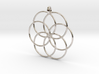 Flower of Life - Hollow Pendant V2 3d printed 