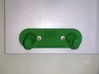 Mount - Dyson Large Motorhead - Regular version 3d printed Green S&F, Chunky screws look good