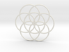 Flower of Life - Hollow 3d printed 