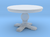 1:48 Round Trestle Table 3d printed 