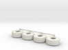 HO scale Heavy Equipment Tires 3d printed 
