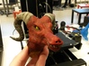 Dragon Head 3d printed First test print with PLA, hand painted.