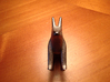 Henry the puppy 3d printed Printed, in Polished Nickel Steel