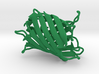 Green Fluorescent Protein 3d printed 