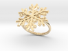 Snowflake Ring 1 d=17.5mm h21d175 3d printed 