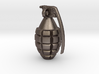 Keychain Grenade  solid &    25mm hight 3d printed 