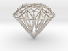 Diamond Pendant 3d printed 