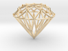 Diamond Pendant 3d printed 