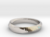 iRiffle Mobius Narrow Ring I (Size 10) 3d printed 