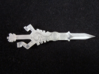 Twilight Sword 3d printed Frosted Ultra Detail