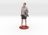 Business Woman 3d printed 