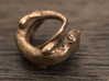 (Size 5) Gecko Ring 3d printed 