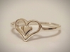 Heart Ring Size 6.5 3d printed 
