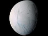 Craters of Enceladus Earrings 3d printed Image Credit: NASA