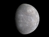 Craters of Mercury Earrings 3d printed Image Credit: NASA