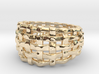 Woven Ring One 3d printed 