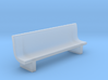 N Scale Bench 3d printed 