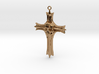 Skull Crucifix Pendant 3d printed 