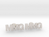 Monogram Cufflinks MMG 3d printed 