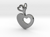 Apple of my Heart Pendant - Amour Collection 3d printed 