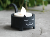 Black Cat Tea Light 3d printed 