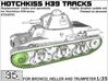 ETS35T01 Hotchkiss H39 Tracks and Sprockets [1:35] 3d printed Boxart