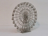 Ferris Wheel - 24seat - Zscale 3d printed Painting and Photo by Jeff King