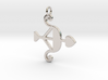 Cupid Bow Pendant - Amour Collection 3d printed 