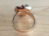 BlakOpal Rose Ring Size 8.5 3d printed 