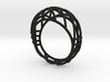 Cage Ring 3d printed 