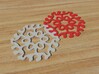 Drink Coaster - Jigsaw-Interlocking- Ovals Pattern 3d printed 