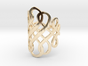 Celtic Knot Ring Size 10 3d printed 