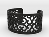 Arabesque perforated bracelet 3d printed 