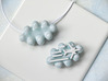 porcelain cloud pendant1 3d printed 