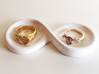 Couple's Infinity Symbol Ring Dish 3d printed 