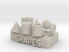 Collection of Primitive Shapes 3d printed 