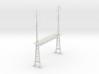 PRR S Scale Lattice Anchor Bridge With Bracket 3d printed 