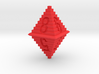d8 Pixel Pyramid 3d printed 