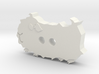 Abyssinian Guinea Pig Button 3d printed 