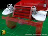 M5 Halftrack conversion with M5A1 Lights 3d printed M5 with M5A1 lights - front vehicle