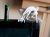 Compy dinosaur desktop figurine 3d printed Angry at AA battery