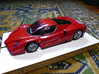 Slot car chassis for Enzo 1/28 3d printed 
