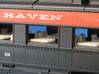 HO scale Athearn Passenger Diner Interior 3d printed 