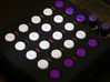PO-20 sequencer buttons 3d printed 