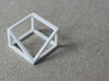 CUBE - ring or pendant - 3P 3d printed 