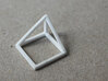 CUBE - ring or pendant - 1P 3d printed 