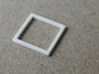 CUBE - ring or pendant - Color accent 3d printed 