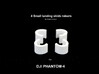 1xSimple Legs Extender for DJI Phantom-4 3d printed 