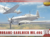 1/144th - Morane-Saulnier Ms.406  3d printed 