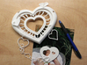 Heart Frame 3d printed The back panel is a handy template